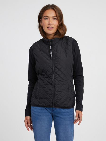 Sam 73 Schwarze SAM 73 Pictor Steppweste für Damen
