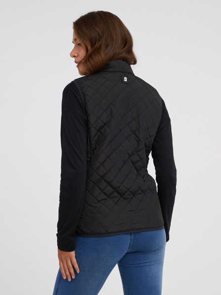 Sam 73 Schwarze SAM 73 Pictor Steppweste für Damen