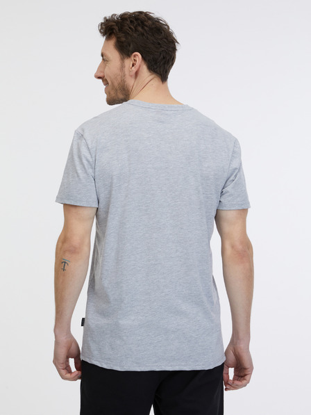 Sam 73 Hellgraues Herren-T-Shirt SAM 73 Fabio