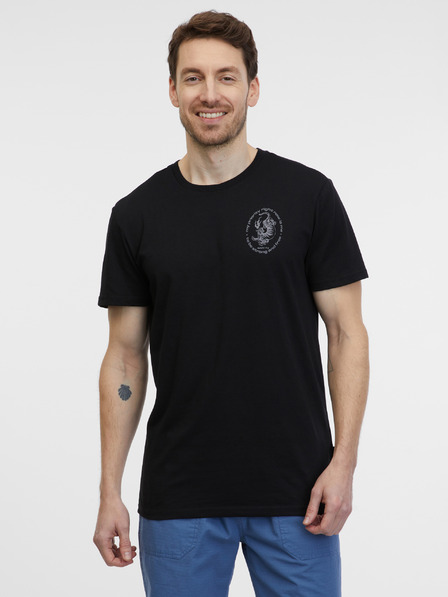 Sam 73 Schwarzes Herren-T-Shirt SAM 73 Felipe