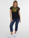 Sam 73 Schwarzes Damen-T-Shirt SAM 73 Milagros