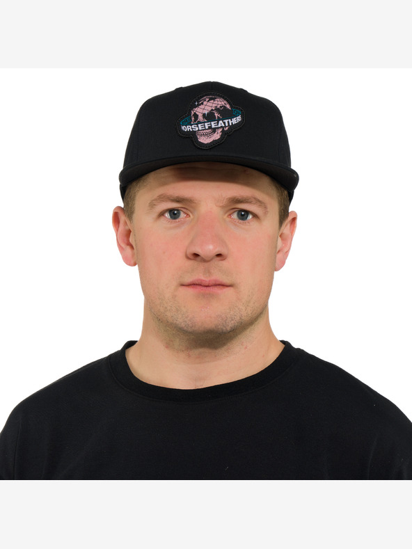 Horsefeathers Totenkopfmütze - schwarz HORSEFEATHERS