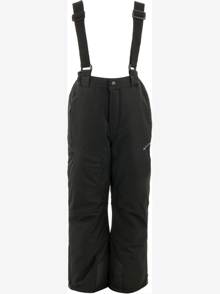 ALPINE PRO Kinder Skihose mit ptx Schneemembran ALPINE PRO MERONO schwarz