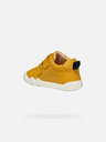 Geox Mustard yellow boys' barefoot sneakers Geox Steppieup