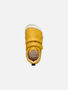 Geox Mustard yellow boys' barefoot sneakers Geox Steppieup