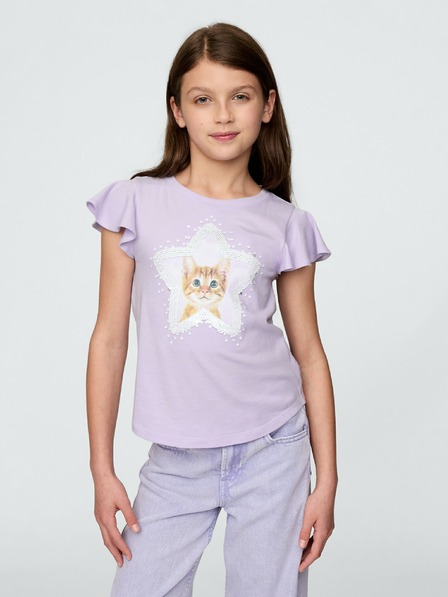 GAP Kinder T-Shirt mit Pailletten GAP