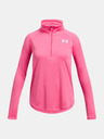 Under Armour Mädchen Under Armour Tech Grafik 1/2 Zip T-Shirt