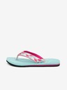 Sam 73 Türkisfarbene und rosa Damen Flip Flops SAM 73 Voltaya