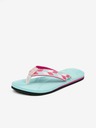 Sam 73 Türkisfarbene und rosa Damen Flip Flops SAM 73 Voltaya