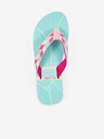 Sam 73 Türkisfarbene und rosa Damen Flip Flops SAM 73 Voltaya