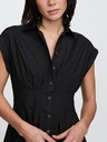 GAP Damen Hemd-Popeline-Midikleid GAP