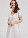 Moodo Damenkleid weiß MOODO