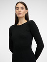 Orsay Schwarzes Damen Midikleid ORSAY