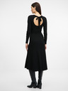 Orsay Schwarzes Damen Midikleid ORSAY