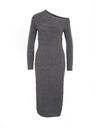 Orsay Graues Damen-Midikleid ORSAY
