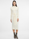 Orsay Cremefarbenes Damen-Kleid ORSAY
