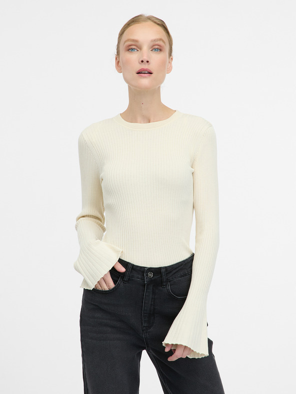 Orsay Cremefarbener Damenpullover ORSAY