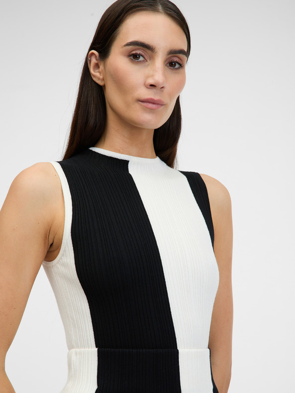 Orsay Schwarz-weißer Damenpullover ORSAY