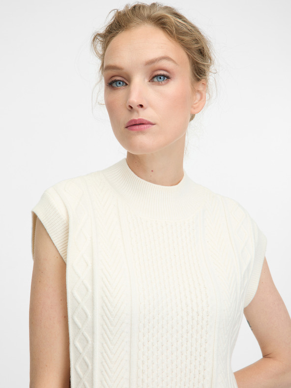 Orsay Cremefarbener Damenpullover ORSAY