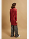 Moodo Damen Strickjacke rot Moodo