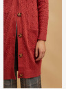 Moodo Damen Strickjacke rot Moodo