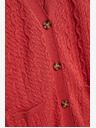 Moodo Damen Strickjacke rot Moodo
