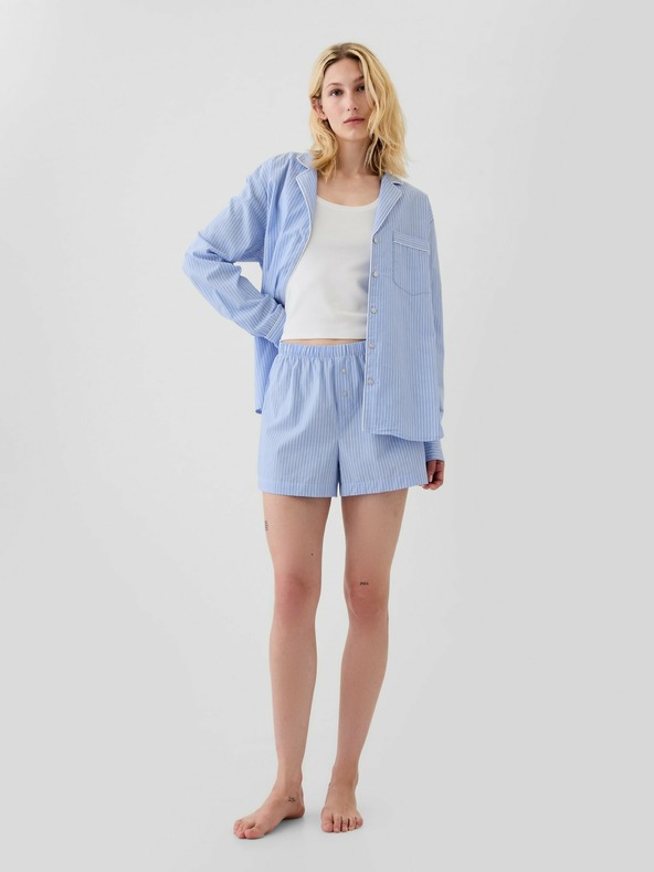GAP Damen Pyjama-Shorts aus Popeline GAP