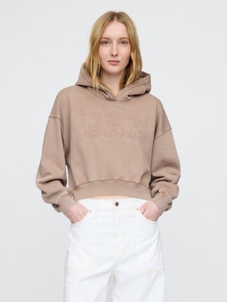 GAP Damen Oversize Crop-Sweatshirt GAP
