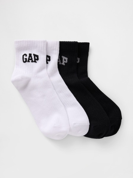GAP Damen Socken mit Logo, 2er-Pack GAP