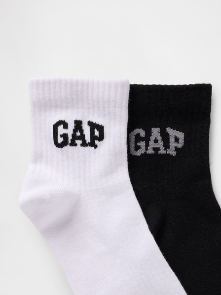 GAP Damen Socken mit Logo, 2er-Pack GAP