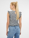 Orsay Schwarzes Damen Kurzarm-T-Shirt ORSAY