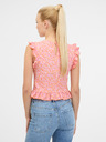 Orsay Rosa Damen Kurzarm-T-Shirt ORSAY