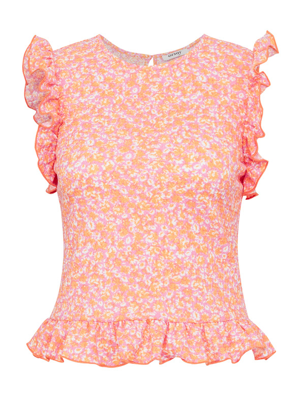 Orsay Rosa Damen Kurzarm-T-Shirt ORSAY