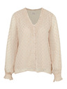 Orsay Beige Bluse mit langen Ärmeln ORSAY