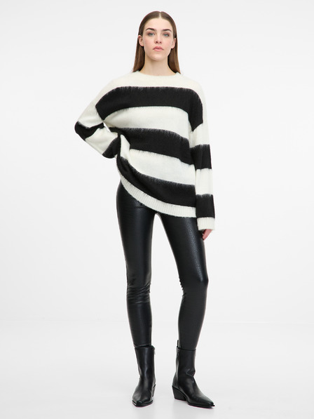 Orsay Schwarze gemusterte Damenleggings ORSAY
