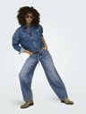 ONLY Blaue Straight Jeans für Damen ONLY