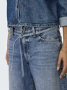 ONLY Blaue Straight Jeans für Damen ONLY