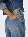 ONLY Blaue Straight Jeans für Damen ONLY