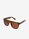 OEM Schwarze und braune OEM-Nerd-Mercury-Sonnenbrille für Frauen