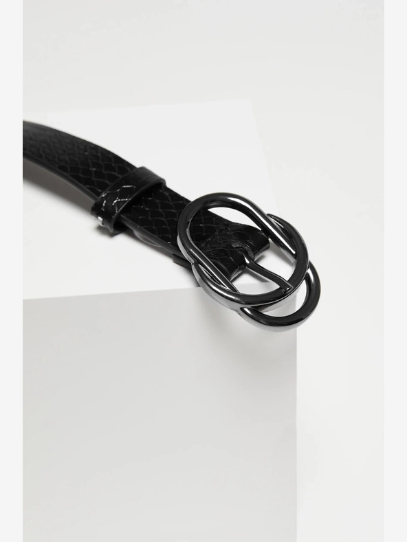 Moodo Schwarzer Damengürtel Moodo