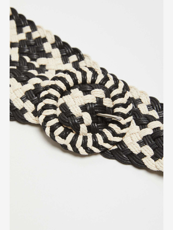 Moodo Weißer und schwarzer Damengürtel Moodo