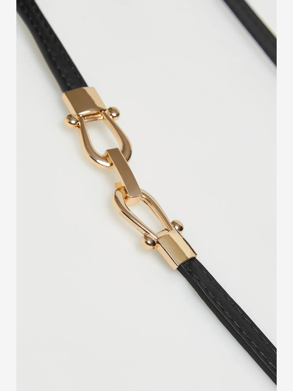 Moodo Schwarzer Damengürtel Moodo