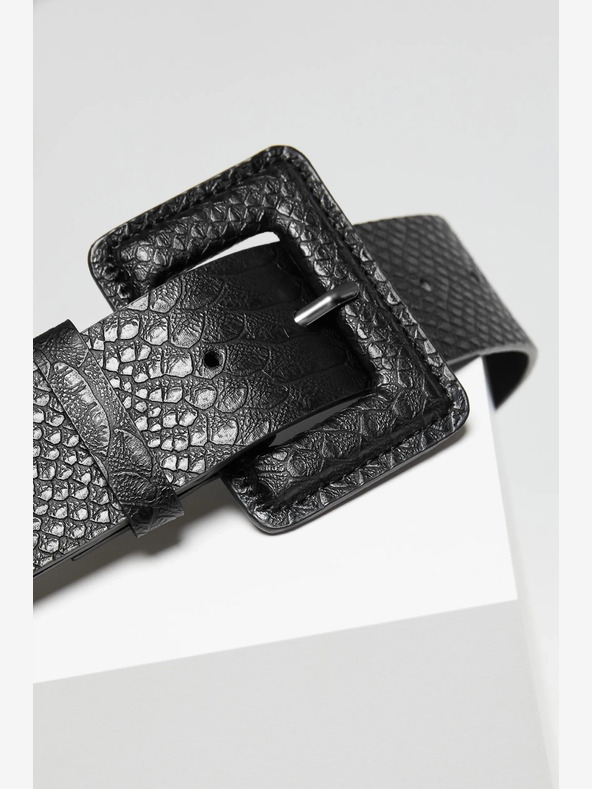 Moodo Schwarzer Damengürtel Moodo