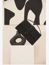 Moodo Damen Handtasche schwarz Moodo