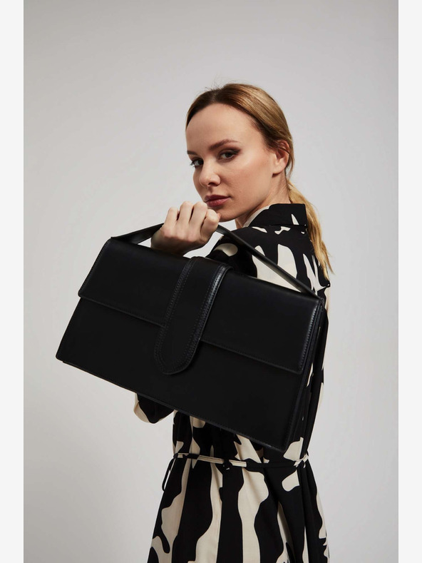 Moodo Damen Handtasche schwarz Moodo