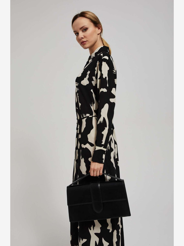 Moodo Damen Handtasche schwarz Moodo