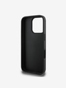 Guess Guess PU 4G Streifen Back Cover für iPhone 16 Pro Max Grau