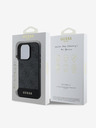 Guess Guess PU 4G Streifen Back Cover für iPhone 16 Pro Max Grau