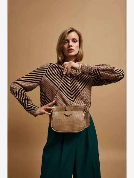 Moodo Damen Handtasche beige Moodo