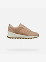 Geox Creme Damen Geox Desya Turnschuhe